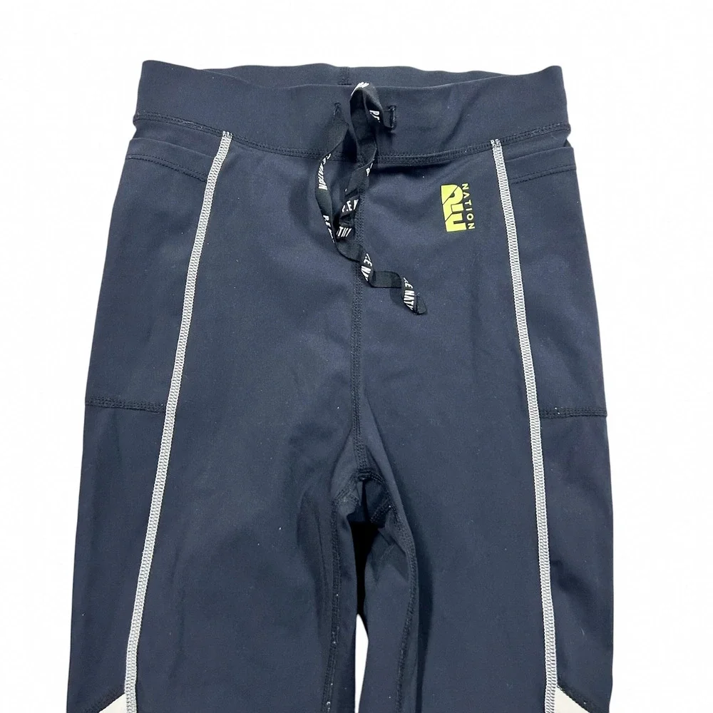 PE Nation‎ Forward Pass Leggings Women's Size XS Extra Small Yoga Pants Preppy